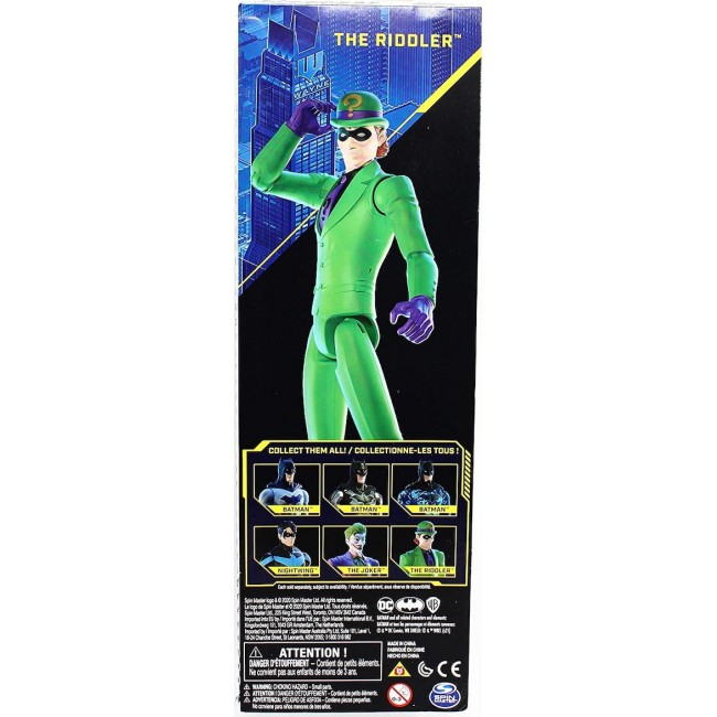 ΦΙΓΟΥΡΑ SPIN MASTER DC BATMAN: RIDDLER 30CM 6061531 ΦΙΓΟΥΡΑ SPIN MASTER DC BATMAN: RIDDLER 30CM 6061531