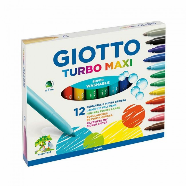 ΜΑΡΚΑΔΟΡΟΙ ΧΟΝΤΡΟΙ 12ΤΕΜΑΧΙΑ TURBO MAXI GIOTTO ΜΑΡΚΑΔΟΡΟΙ ΧΟΝΤΡΟΙ 12ΤΕΜΑΧΙΑ TURBO MAXI GIOTTO