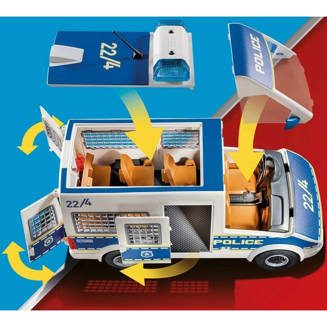 PLAYMOBIL ΑΣΤΥΜΟΝΙΚΟ ΛΕΩΦΟΡΕΙΟ ΜΕ ΦΩΤΑ ΚΑΙ ΗΧΟ PLAYMOBIL ΑΣΤΥΜΟΝΙΚΟ ΛΕΩΦΟΡΕΙΟ ΜΕ ΦΩΤΑ ΚΑΙ ΗΧΟ