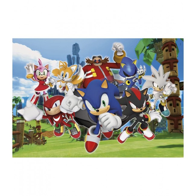 CLEMENTONI ΠΑΙΔΙΚΟ ΠΑΖΛ SUPER COLOR SONIC THE HEDGEHOG 104 Τεμ. CLEMENTONI ΠΑΙΔΙΚΟ ΠΑΖΛ SUPER COLOR SONIC THE HEDGEHOG 104 Τεμ.