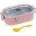 ECOLIFE ΦΑΓΗΤΟΔΟΧΕΙΟ ΜΕ ΧΩΡΙΣΜΑ 900ML LIGHT PINK ECOLIFE ΦΑΓΗΤΟΔΟΧΕΙΟ ΜΕ ΧΩΡΙΣΜΑ 900ML LIGHT PINK