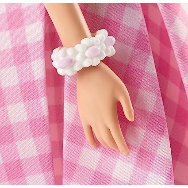 Mattel Συλλεκτική Κούκλα Barbie The Movie Margot Robbie in Pink Gingham Dress για 3+ Ετών HPJ96 Mattel Συλλεκτική Κούκλα Barbie The Movie Margot Robbie in Pink Gingham Dress για 3+ Ετών HPJ96