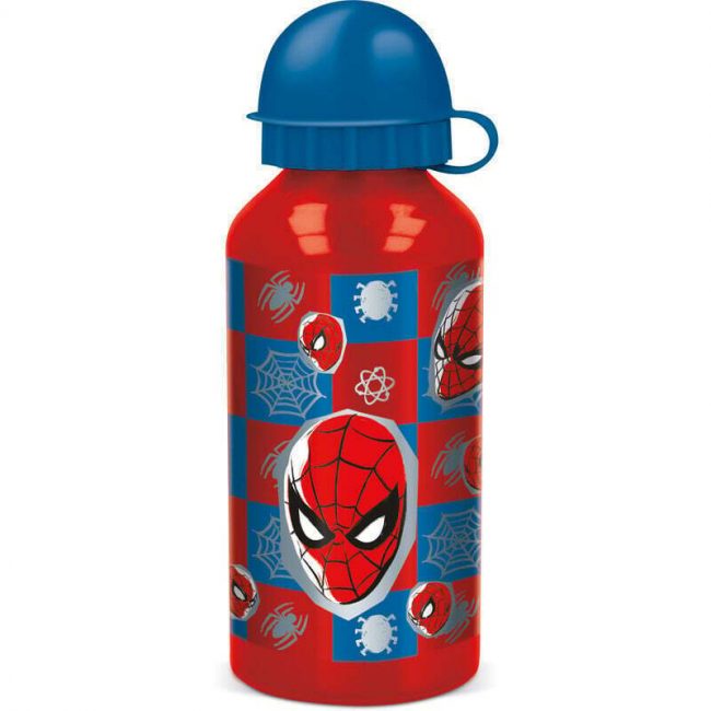 STOR ΠΑΓΟΥΡΙ SPIDERMAN ARACHNID GRID ALUMINIUM 400ML STOR ΠΑΓΟΥΡΙ SPIDERMAN ARACHNID GRID ALUMINIUM 400ML