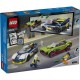 LEGO CITY POLICE CAR AND MUSCLE CAR CHASE