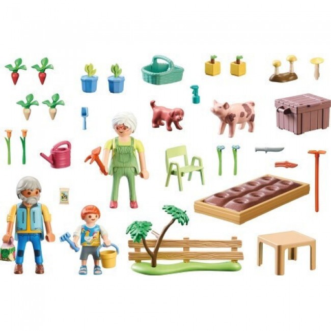 PLAYMOBIL COUNTRY Ο ΛΑΧΑΝΟΚΗΠΟΣ ΤΟΥ ΠΑΠΠΟΥ ΚΑΙ ΤΗΣ ΓΙΑΓΙΑΣ