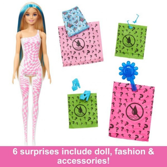 BARBIE COLOR REVEAL-ΟΥΡΑΝΙΟ ΤΟΞΟ (4 ΣΧΕΔΙΑ)