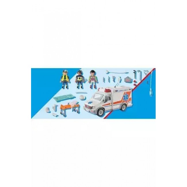 PLAYMOBIL CITY ACTION ΑΣΘΕΝΟΦΟΡΟ ΜΕ ΔΙΑΣΩΣΤΕΣ PLAYMOBIL CITY ACTION ΑΣΘΕΝΟΦΟΡΟ ΜΕ ΔΙΑΣΩΣΤΕΣ
