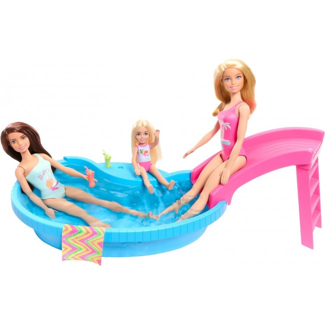 BARBIE ΕΞΩΤΙΚΗ ΠΙΣΙΝΑ ΜΕ ΚΟΥΚΛΑ (#HRJ74) BARBIE ΕΞΩΤΙΚΗ ΠΙΣΙΝΑ ΜΕ ΚΟΥΚΛΑ (#HRJ74)