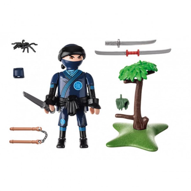 PLAYMOBIL SPECIAL PLUS ΝΙΝΤΖΑ ΜΕ ΕΞΟΠΛΙΣΜΟ ΜΑΧΗΣ