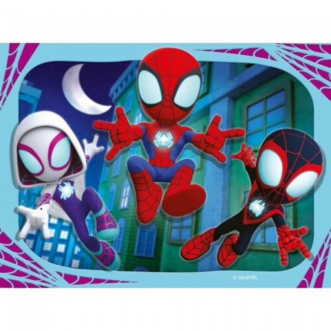 RAVENSBURGER PUZZLE 4 IN 1 SPIDEY AND HIW AMAZING FRIENDS RAVENSBURGER PUZZLE 4 IN 1 SPIDEY AND HIW AMAZING FRIENDS