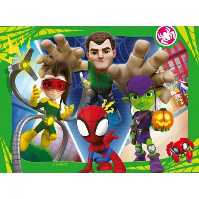 RAVENSBURGER PUZZLE 4 IN 1 SPIDEY AND HIW AMAZING FRIENDS RAVENSBURGER PUZZLE 4 IN 1 SPIDEY AND HIW AMAZING FRIENDS