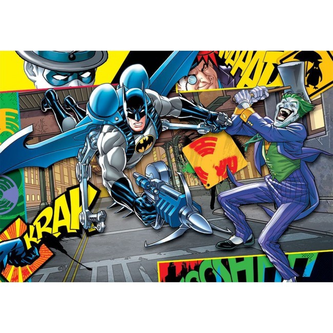 CLEMENTONI ΠΑΙΔΙΚΟ ΠΑΖΛ GLOWING LIGHT BATMAN 104 TEMAXIA CLEMENTONI ΠΑΙΔΙΚΟ ΠΑΖΛ GLOWING LIGHT BATMAN 104 TEMAXIA
