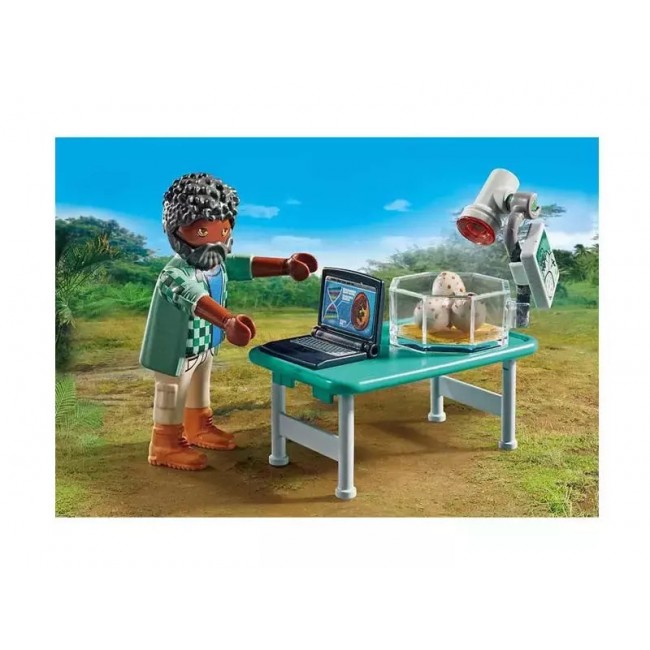 PLAYMOBIL DINOS  ΕΡΕΥΝΗΤΙΚΟ ΚΕΝΤΡΟ ΜΕ ΔΕΙΝΟΣΑΥΡΟΥΣ