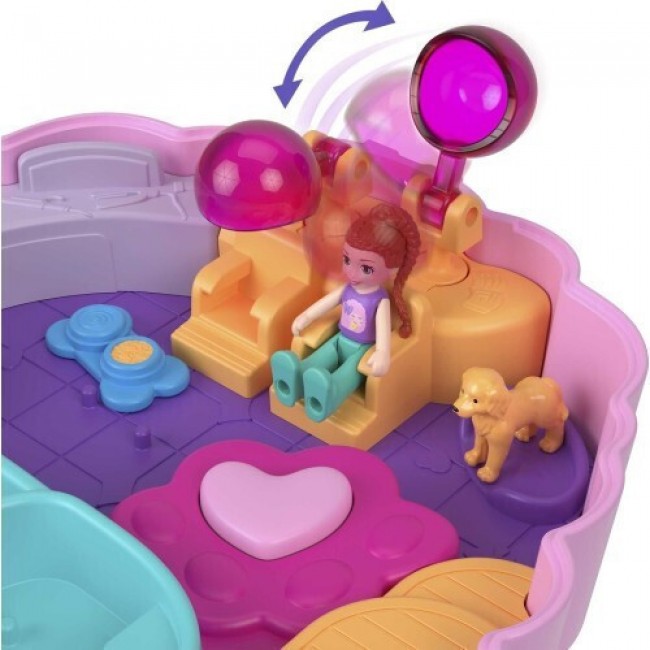 POLLY POCKET GROOMAND GLAM POODLE COMPACT POLLY POCKET GROOMAND GLAM POODLE COMPACT