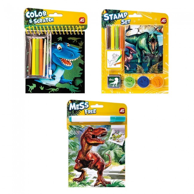 ΣΕΤ ΖΩΓΡΑΦΙΚΗΣ POCKET DINOSAURS 3 ΣΧΕΔΙΑ 1 ΤΕΜΑΧΙΟ ΣΕΤ ΖΩΓΡΑΦΙΚΗΣ POCKET DINOSAURS 3 ΣΧΕΔΙΑ 1 ΤΕΜΑΧΙΟ