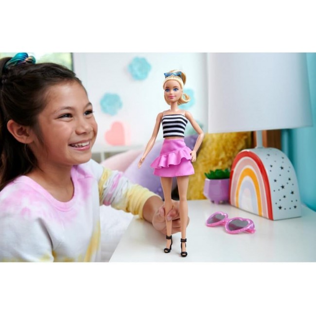BARBIE FASHIONISTAS ΑΣΠΡΟΜΑΥΡΟ ΤΟΠ (HRH11) BARBIE FASHIONISTAS ΑΣΠΡΟΜΑΥΡΟ ΤΟΠ (HRH11)