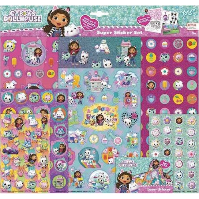 ΑΥΤΟΚΟΛΛΗΤΑ TOTUM GABBYS DOLLHOUSE TT420380 ΑΥΤΟΚΟΛΛΗΤΑ TOTUM GABBYS DOLLHOUSE TT420380