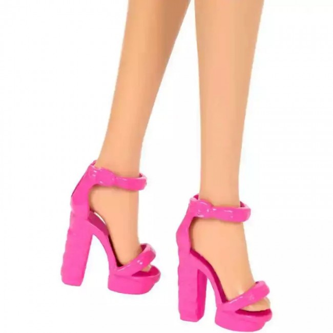 BARBIE FASHIONISTAS ΞΑΝΘΙΑ ΜΕ ΧΡΩΜΑΤΙΣΤΟ ΦΟΡΕΜΑ 60 YEARS BARBIE FASHIONISTAS ΞΑΝΘΙΑ ΜΕ ΧΡΩΜΑΤΙΣΤΟ ΦΟΡΕΜΑ 60 YEARS