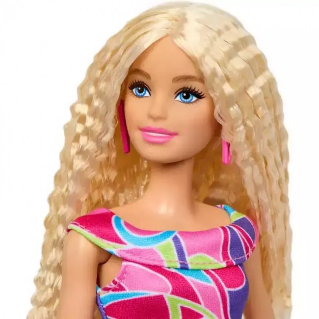 BARBIE FASHIONISTAS ΞΑΝΘΙΑ ΜΕ ΧΡΩΜΑΤΙΣΤΟ ΦΟΡΕΜΑ 60 YEARS BARBIE FASHIONISTAS ΞΑΝΘΙΑ ΜΕ ΧΡΩΜΑΤΙΣΤΟ ΦΟΡΕΜΑ 60 YEARS