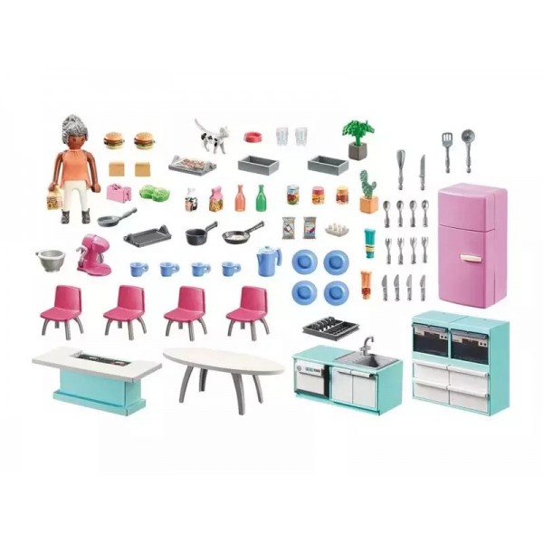 PLAYMOBIL MY LIFE ΜΟΝΤΕΡΝΑ ΚΟΥΖΙΝΑ ΜΕ ΤΡΑΠΕΖΑΡΙΑ PLAYMOBIL MY LIFE ΜΟΝΤΕΡΝΑ ΚΟΥΖΙΝΑ ΜΕ ΤΡΑΠΕΖΑΡΙΑ