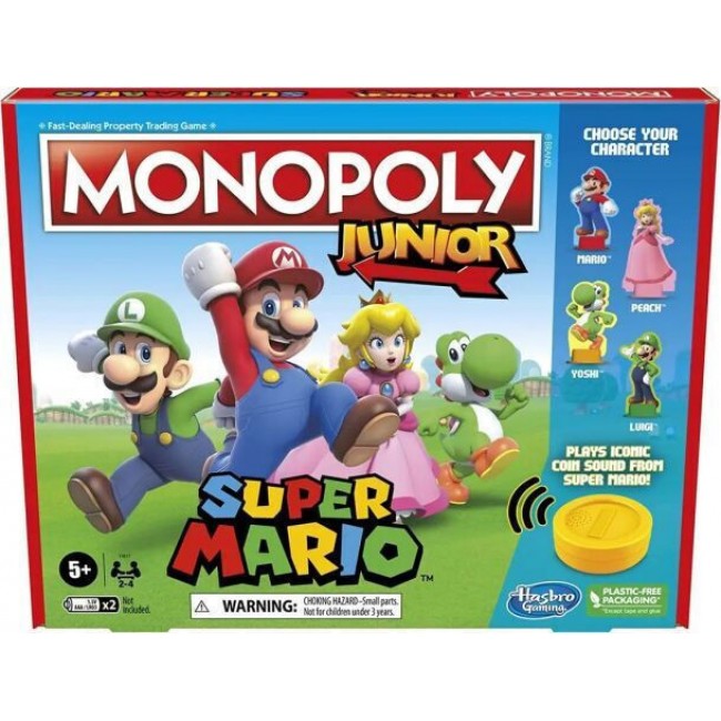 MONOPOLY JUNIOR SUPER MARIO EDITION MONOPOLY JUNIOR SUPER MARIO EDITION
