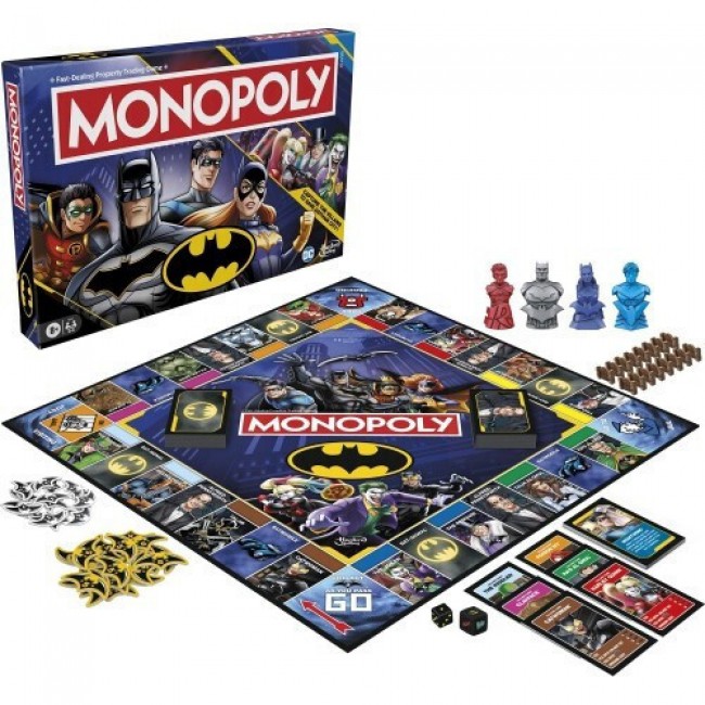 ΕΠΙΤΡΑΠΕΖΙΟ MONOPOLY BATMAN ΕΠΙΤΡΑΠΕΖΙΟ MONOPOLY BATMAN