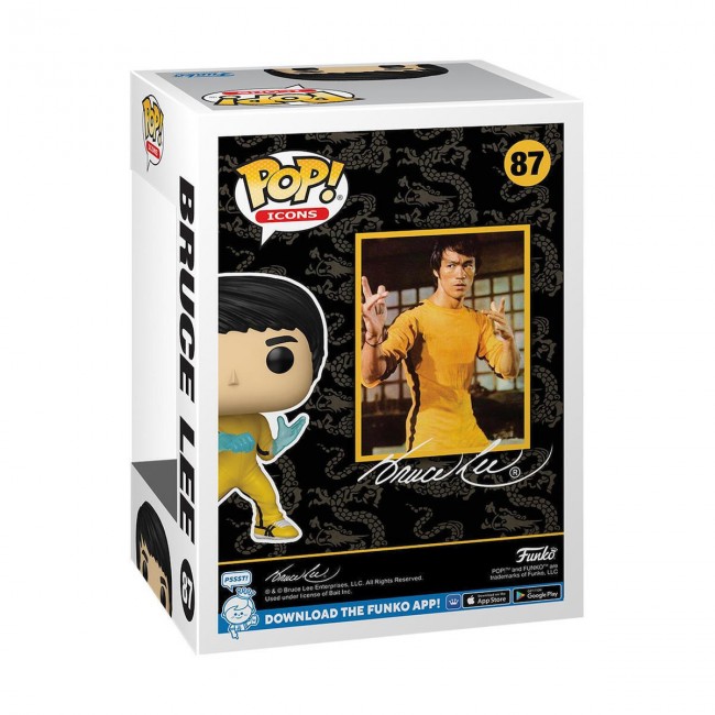 FUNKO POP! ICONS: BRUCE LEE FIGURE FUNKO POP! ICONS: BRUCE LEE FIGURE