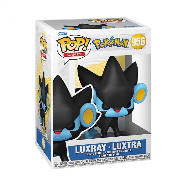 FUNKO POP! GAMES POKEMON ΦΙΓΟΥΡΑ ΒΙΝΥΛΙΟΥ LUXRAY 956 (087670) FUNKO POP! GAMES POKEMON ΦΙΓΟΥΡΑ ΒΙΝΥΛΙΟΥ LUXRAY 956 (087670)