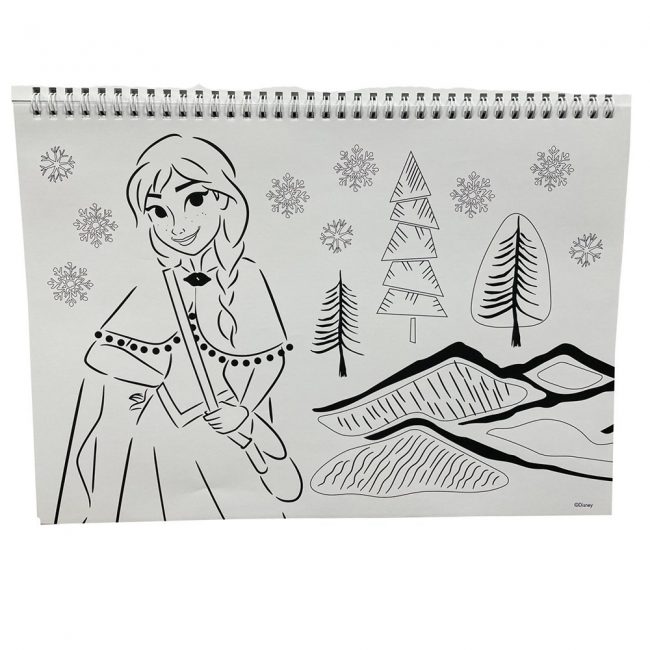 GIM ΜΠΛΟΚ ΖΩΓΡΑΦΙΚΗΣ 23X33 40Φ+STICKERS FROZEN GIM ΜΠΛΟΚ ΖΩΓΡΑΦΙΚΗΣ 23X33 40Φ+STICKERS FROZEN