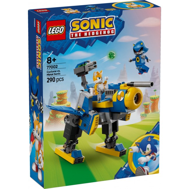 LEGO SONIC THE HEDGEHOG CYCLONE VS. METAL SONIC LEGO SONIC THE HEDGEHOG CYCLONE VS. METAL SONIC