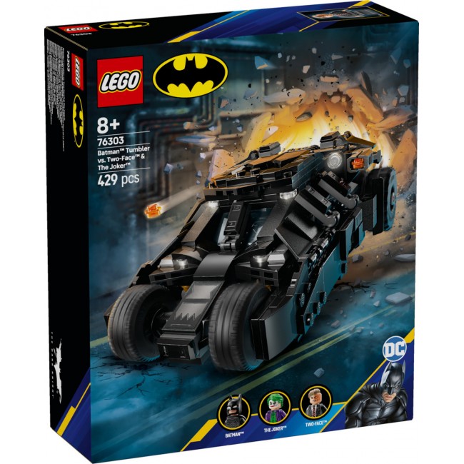 LEGO DC BATMAN TUMBLER VS TWO FACE AND THE JOKE LEGO DC BATMAN TUMBLER VS TWO FACE AND THE JOKE