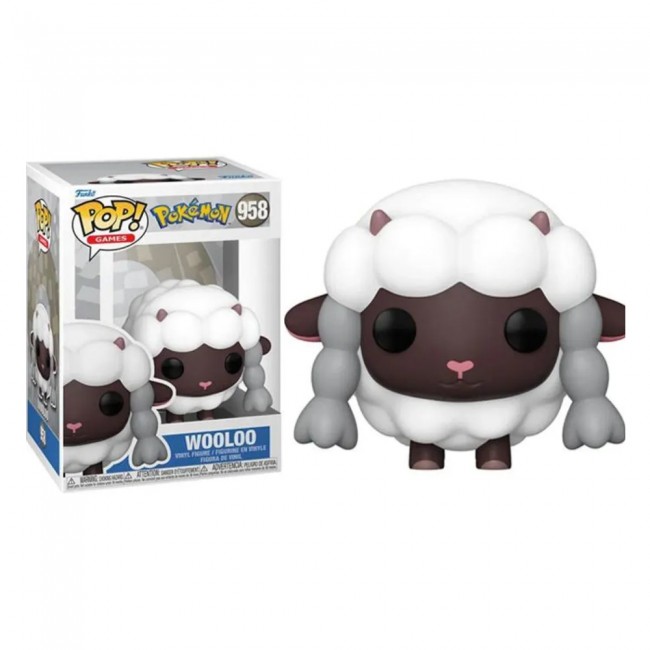 FUNKO POP! GAMES POKEMON ΦΙΓΟΥΡΑ ΒΙΝΥΛΙΟΥ WOOLOO 958 (087672) FUNKO POP! GAMES POKEMON ΦΙΓΟΥΡΑ ΒΙΝΥΛΙΟΥ WOOLOO 958 (087672)