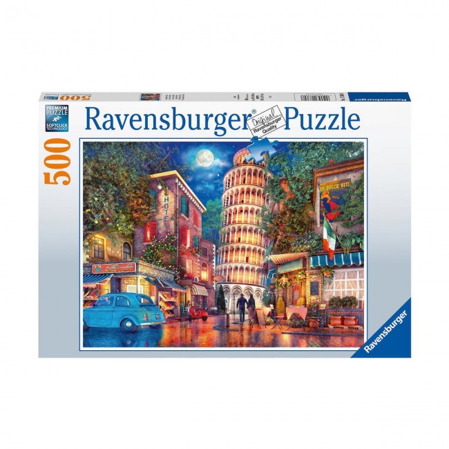 RAVENSBURGER PUZZLE ΠΥΡΓΟΣ ΤΗΣ ΠΙΖΑΣ 500ΤΕΜ.