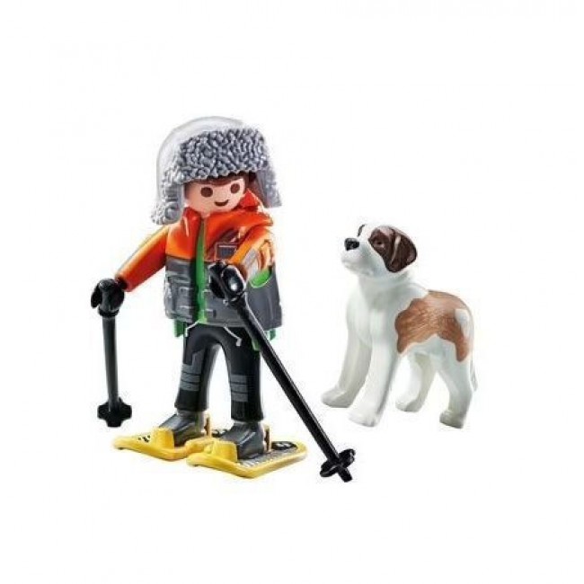 PLAYMOBIL MY LIFE ΟΡΕΙΒΑΤΗΣ ΜΕ ΣΚΥΛΟ ΤΟΥ ΑΓΙΟΥ ΒΕΡΝΑΡΔΟΥ PLAYMOBIL MY LIFE ΟΡΕΙΒΑΤΗΣ ΜΕ ΣΚΥΛΟ ΤΟΥ ΑΓΙΟΥ ΒΕΡΝΑΡΔΟΥ