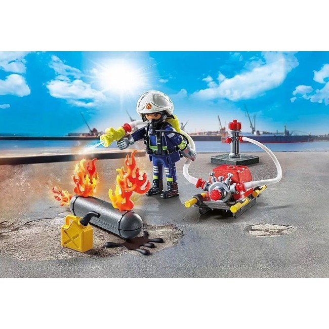 PLAYMOBIL ACTION HEROES ΠΥΡΟΣΒΕΣΤΗΣ ΜΕ ΑΝΤΛΙΑ ΝΕΡΟΥ PLAYMOBIL ACTION HEROES ΠΥΡΟΣΒΕΣΤΗΣ ΜΕ ΑΝΤΛΙΑ ΝΕΡΟΥ