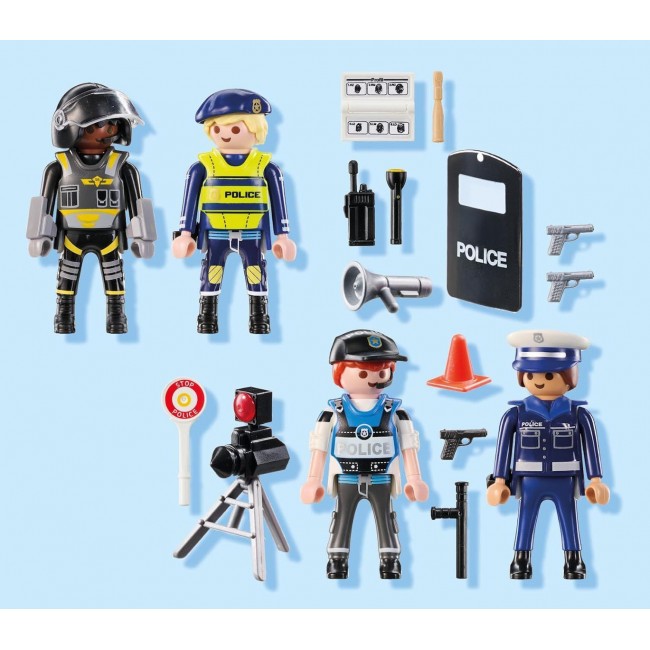 PLAYMOBIL ACTION HEROES ΣΕΤ ΦΙΓΟΥΡΕΣ ΑΣΤΥΝΟΜΙΑΣ PLAYMOBIL ACTION HEROES ΣΕΤ ΦΙΓΟΥΡΕΣ ΑΣΤΥΝΟΜΙΑΣ