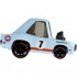 HOT WHEELS ΑΥΤΟΚΙΝΗΤΑΚΙ TOONED GULF TOONED SERIES 70 DODGE CHARGER (JCB63) HOT WHEELS ΑΥΤΟΚΙΝΗΤΑΚΙ TOONED GULF TOONED SERIES 70 DODGE CHARGER (JCB63)