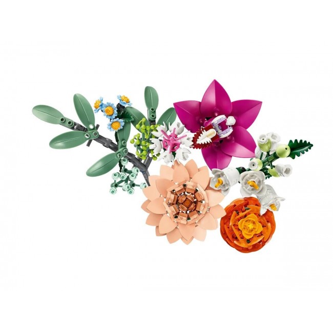 LEGO BOTANICAL GARDEN PINK FLOWER BOUQUET LEGO BOTANICAL GARDEN PINK FLOWER BOUQUET