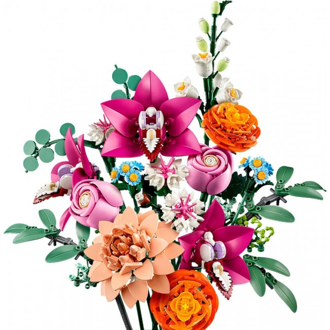 LEGO BOTANICAL GARDEN PINK FLOWER BOUQUET LEGO BOTANICAL GARDEN PINK FLOWER BOUQUET