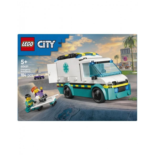 LEGO CITY EMERGENCY AMBULANCE LEGO CITY EMERGENCY AMBULANCE