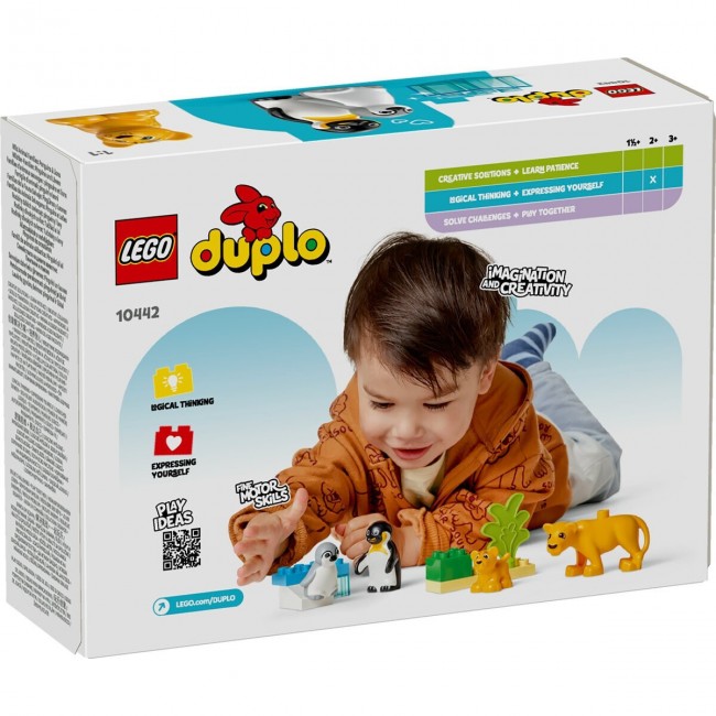 LEGO DUPLO ΟΙΚΟΓΕΝΕΙΕΣ ΑΓΡΙΩΝ ΖΩΩΝ ΠΙΓΚΟΥΙΝΟΙ ΚΑΙ ΛΙΟΝΤΑΡΙΑ LEGO DUPLO ΟΙΚΟΓΕΝΕΙΕΣ ΑΓΡΙΩΝ ΖΩΩΝ ΠΙΓΚΟΥΙΝΟΙ ΚΑΙ ΛΙΟΝΤΑΡΙΑ