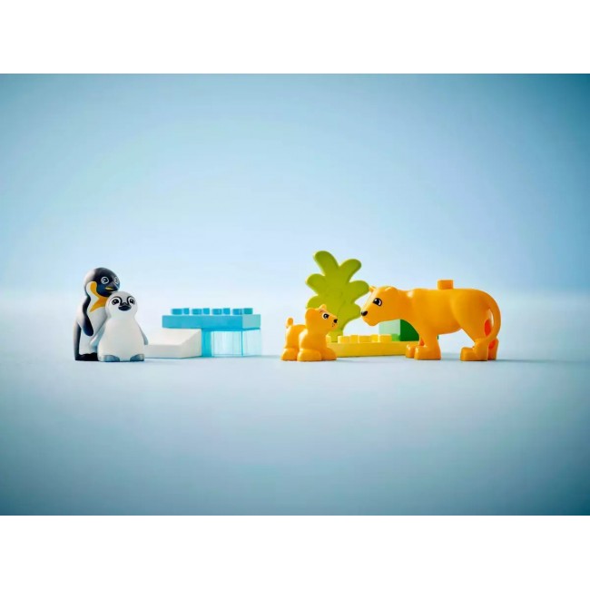 LEGO DUPLO ΟΙΚΟΓΕΝΕΙΕΣ ΑΓΡΙΩΝ ΖΩΩΝ ΠΙΓΚΟΥΙΝΟΙ ΚΑΙ ΛΙΟΝΤΑΡΙΑ LEGO DUPLO ΟΙΚΟΓΕΝΕΙΕΣ ΑΓΡΙΩΝ ΖΩΩΝ ΠΙΓΚΟΥΙΝΟΙ ΚΑΙ ΛΙΟΝΤΑΡΙΑ