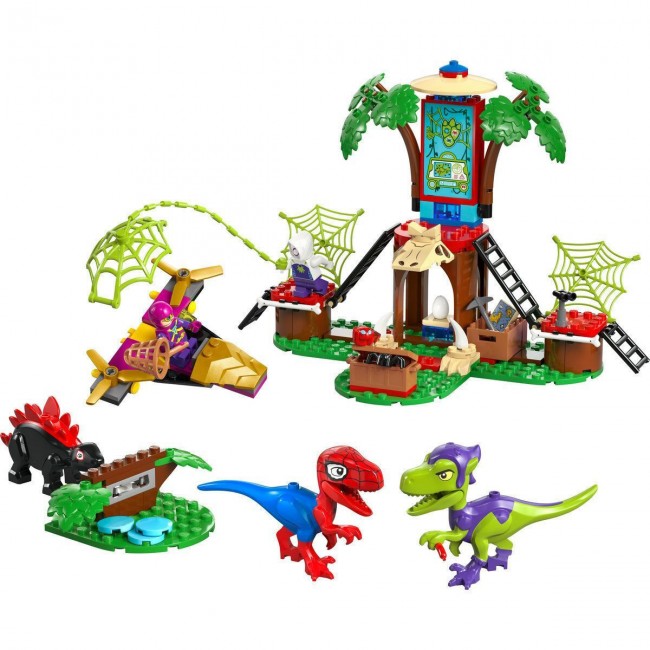 LEGO SPIDEY AND GOBBYS RAPTOR BATTLE AT TREE LEGO SPIDEY AND GOBBYS RAPTOR BATTLE AT TREE