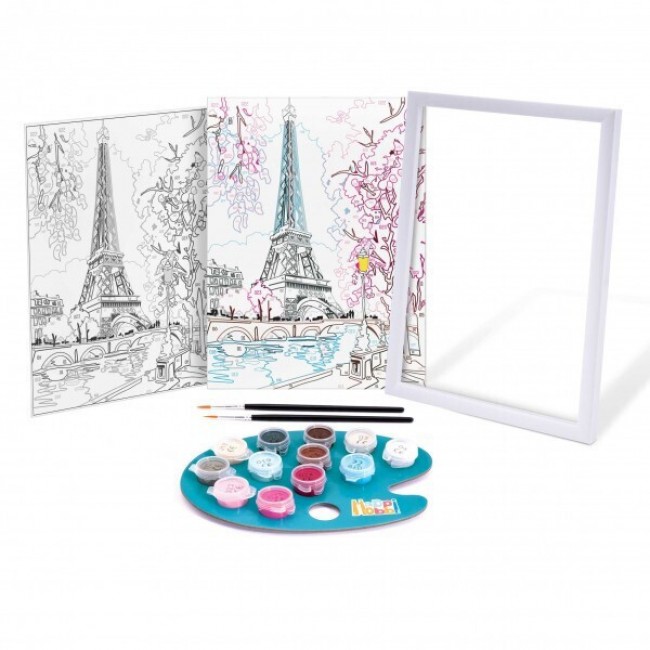 HAPPIHOBBI PAINT AND FRAME SPRING PARIS HAPPIHOBBI PAINT AND FRAME SPRING PARIS