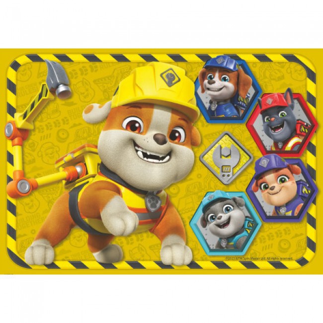 RAVENSBURGER PUZZLE 2X12 TEM. RUBBLE AND CREW RAVENSBURGER PUZZLE 2X12 TEM. RUBBLE AND CREW
