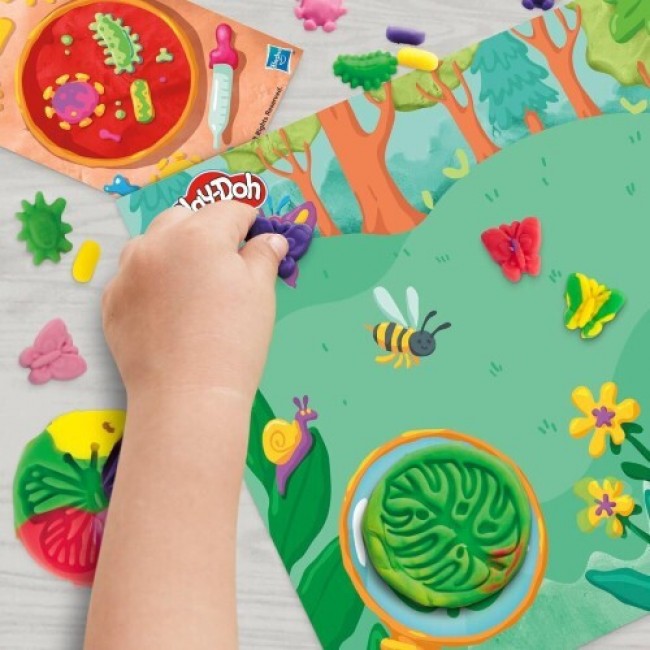 PLAY-DOH ΠΛΑΣΤΕΛΙΝΗ LIGHT AND LOOK MICROSCOPE PLAY-DOH ΠΛΑΣΤΕΛΙΝΗ LIGHT AND LOOK MICROSCOPE