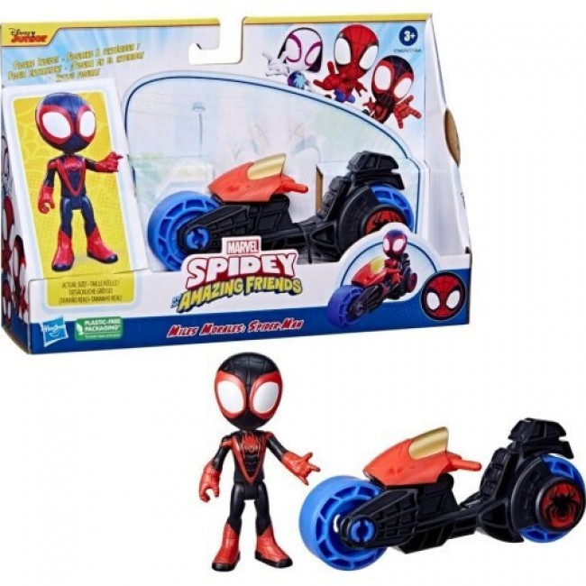 SPIDEY AND HIS AMAZING FRIENDS MILES MORALES ΜΕ ΜΟΤΟΣΥΚΛΕΤΑ SPIDEY AND HIS AMAZING FRIENDS MILES MORALES ΜΕ ΜΟΤΟΣΥΚΛΕΤΑ