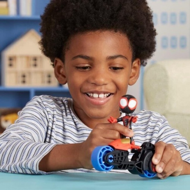 SPIDEY AND HIS AMAZING FRIENDS MILES MORALES ΜΕ ΜΟΤΟΣΥΚΛΕΤΑ SPIDEY AND HIS AMAZING FRIENDS MILES MORALES ΜΕ ΜΟΤΟΣΥΚΛΕΤΑ