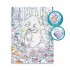 HAPPIHOBBI PAINT AND FRAME DREAMY PANDA HAPPIHOBBI PAINT AND FRAME DREAMY PANDA