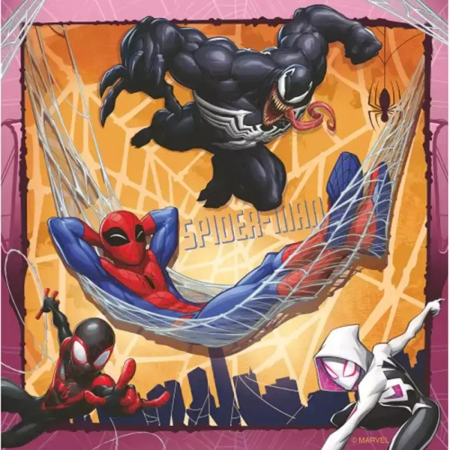RAVENSBURGER ΠΑΖΛ SPIDERMAN MARVEL 3X49 ΤΕΜΑΧΙΑ RAVENSBURGER ΠΑΖΛ SPIDERMAN MARVEL 3X49 ΤΕΜΑΧΙΑ